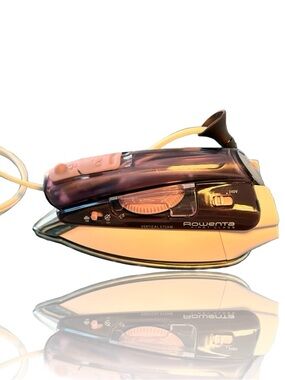 Ironing Set Bundle — Board + Rowenta Travel Iron + Heat Mat 3-Piece Lot